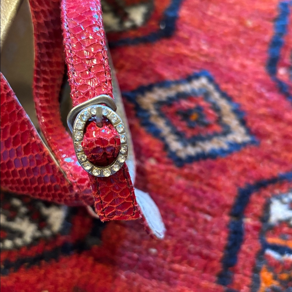 Red Platform Sandals - Picture 11 of 13